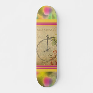Französisches Postkartenskateboard Skateboard