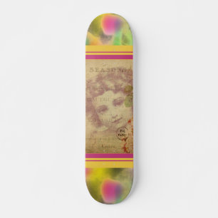 Französisches Postkartenskateboard Skateboard