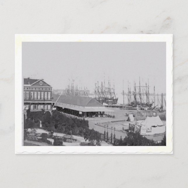 Französisches Quartal 1865 Postkarte (Vorderseite)