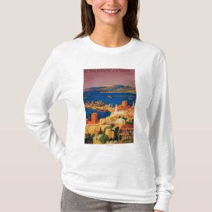 Französisches Reiseplakat, Tourismus in Syrien T-Shirt