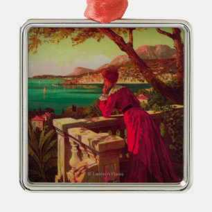 Französisches Riviera-Reise-Plakat # 2 Ornament Aus Metall