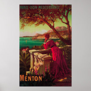 Französisches Riviera-Reise-Plakat # 2 Poster