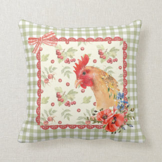 Französisches Rooster-Kissen Kissen