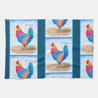 Französisches Rooster Küchentuch