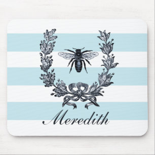 Französisches Souveränitäts-Bienen- und Lorbeerkra Mousepad