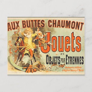 Französisches Spielzeug Joets Friends Poster Postkarte