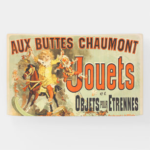 Französisches Spielzeug Joets Friends Vintage Post Banner