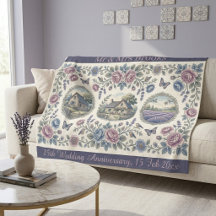 Französisches Toile-Landhaus - Blumige Hochzeit Ju