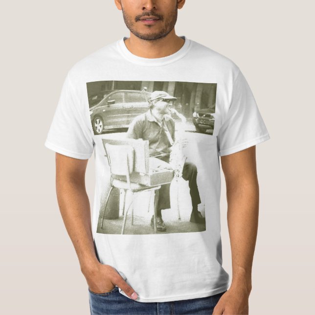 Französisches Viertel-Musiker-T - Shirt New (Vorderseite)