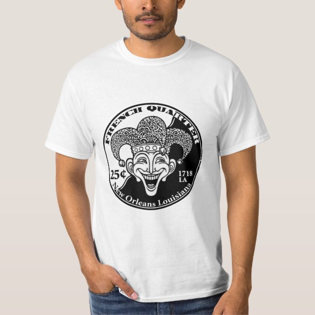 Französisches Viertel T-Shirt (Vorderseite)