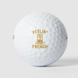 Französisches Vintage-Gefühl Guillotine Golfball