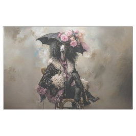 Französisches Vintages Standardpoodle Stoff