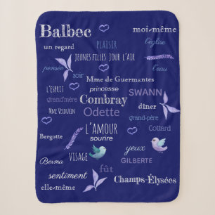 Französisches Vokabular von Proust - Tafel Sherpadecke