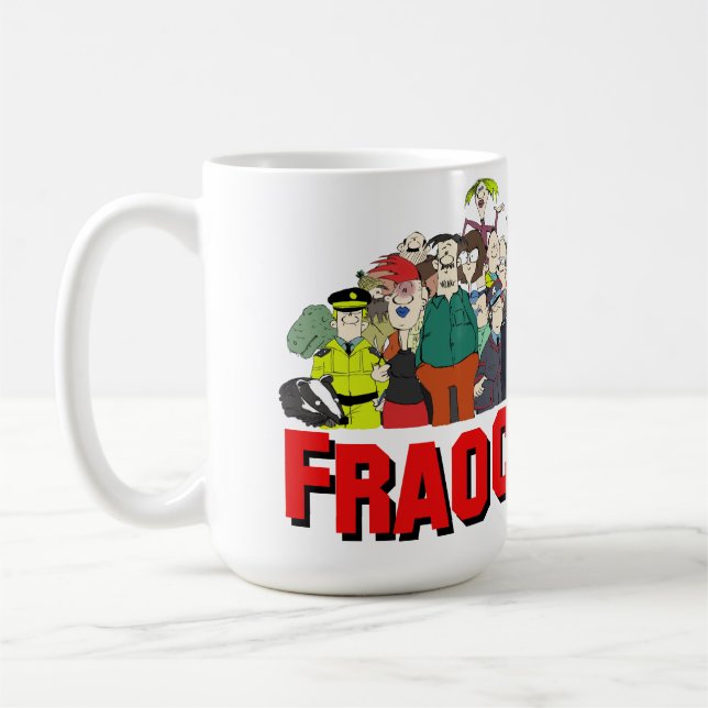 Fraochy Bucht-Klassiker-Tasse Kaffeetasse (Links)