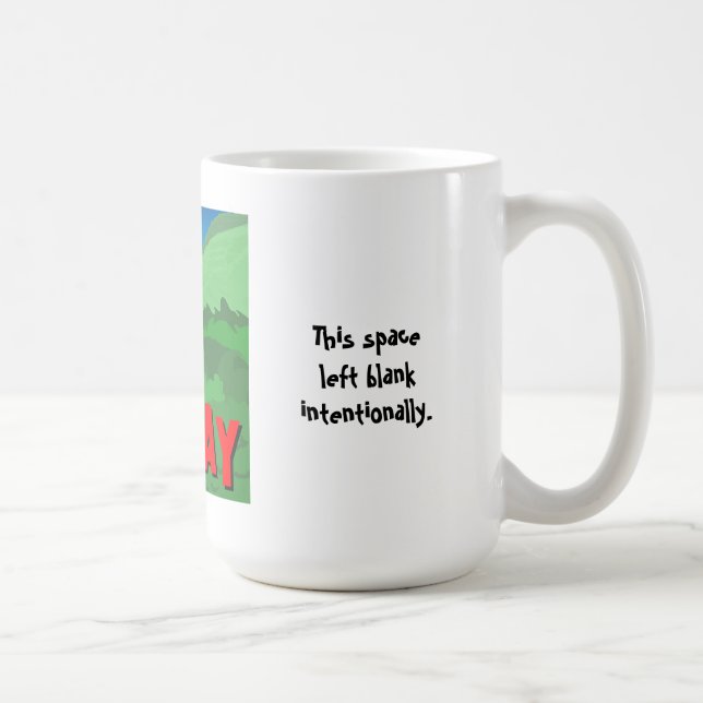 Fraochy Bucht-Titel-Tasse Kaffeetasse (Rechts)