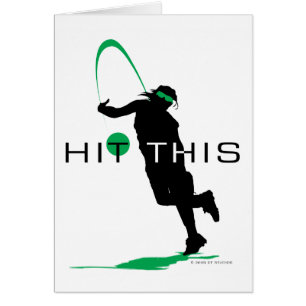 Frappez ce base-ball vert de broc