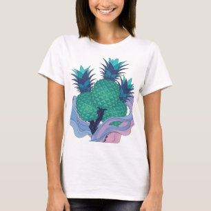 Frappierendes Silber ABSTRACT ART Künstlerisches M T-Shirt