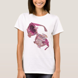 Frappierendes Silber ABSTRACT ART Moderne Gestaltu T-Shirt
