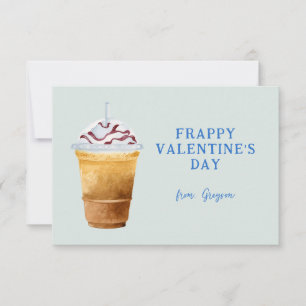 Frappy Valentinstag Frappe Valentinstag Mitteilungskarte