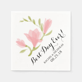 Frarant Freesia Petals | Bester Tag je! Serviette