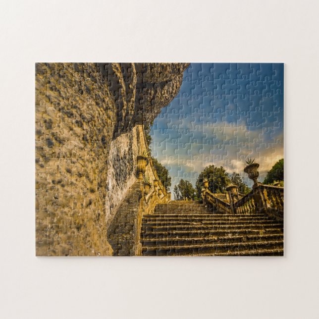 Frascati Treppen Rom. (Horizontal)