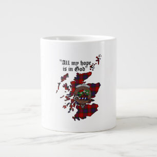 Fraser Clan Abzeichen Jumbo Tasse