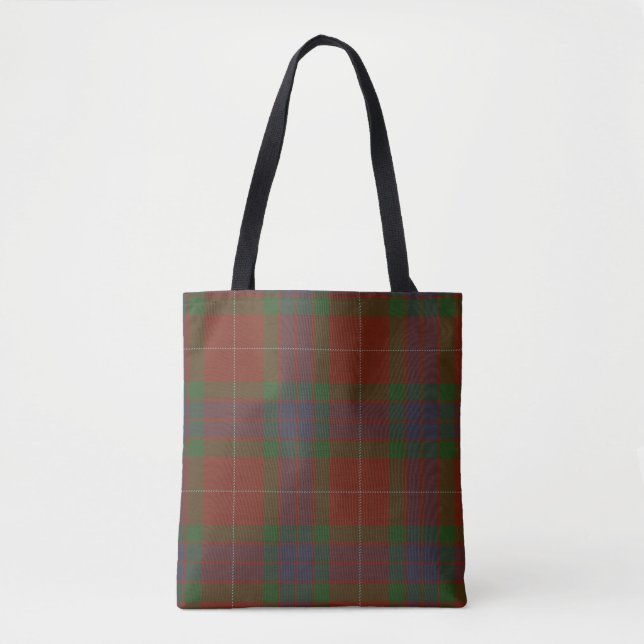 Fraser Clan Tartan Tasche (Vorderseite)