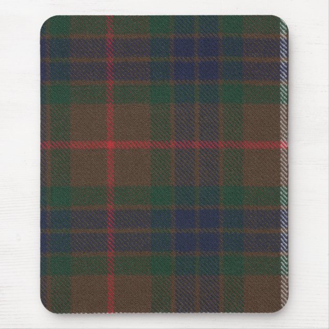 Fraser, der modernen Tartan Mousepad jagt (Vorne)