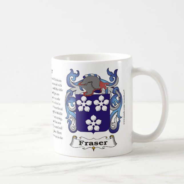 Fraser Familien-Wappen Tasse (Rechts)