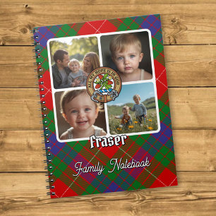 Fraser Familienfoto-Collage Notizblock