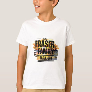 Fraser Family Reunion 2025 Design 4 T-shirt enfant