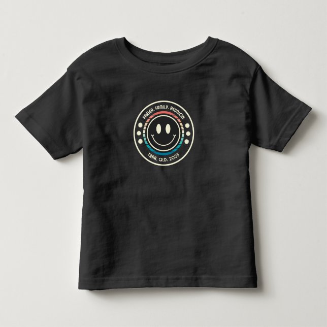 Fraser Family Wiedersehen 2025 Design 12 Kleinkind Kleinkind T-shirt (Vorderseite)