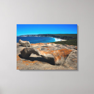 Fraser Island Küste landschaftliche Landschaft Aus Leinwanddruck