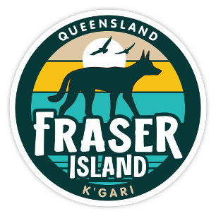 Fraser Island, Queensland Australien Sticker