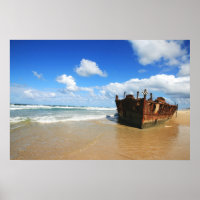 Fraser Island Shipwreck, Australien