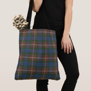 Fraser Junting Ancient Scottish Tartan Tote Bag Tasche