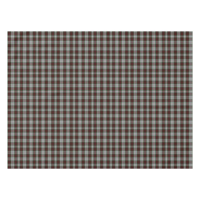 Fraser Kleidertartan-karierter Tabellen-Stoff Tischdecke (Vorderseite (Horizontal))