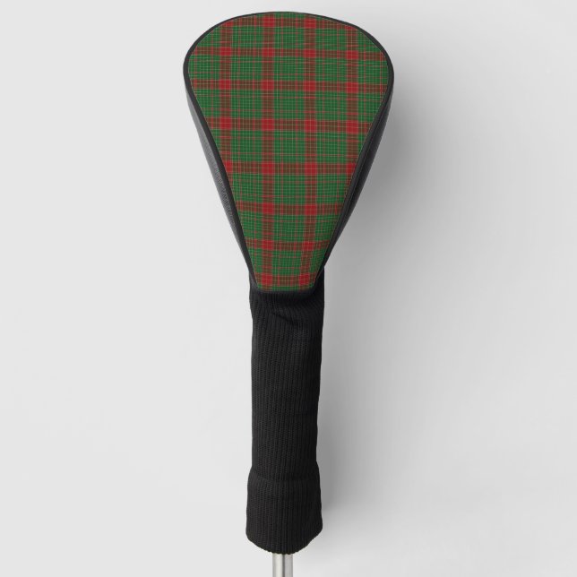 Fraser of Castle Leathers Tartan Kariertes Muster Golf Headcover (Vorderseite)