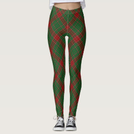 Fraser of Castle Leathers Tartan Kariertes Muster Leggings