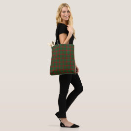 Fraser of Castle Leathers Tartan Kariertes Muster Tasche