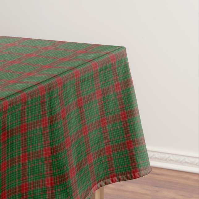 Fraser of Castle Leathers Tartan Kariertes Muster Tischdecke (Beispiel)