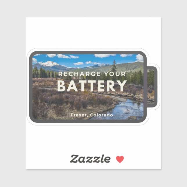 Fraser Recharge Sticker (Blatt)