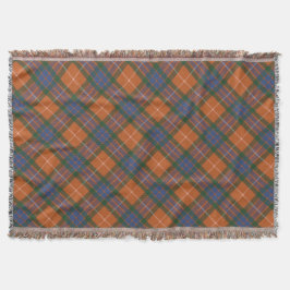Fraser Red A Original Scottish Tartan Decke