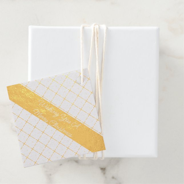 Fraser Red Weathered Original Scottish Tartan Geschenkanhänger (Mit Box)