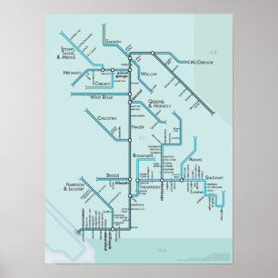 Fraser River 15 x 20 Poster