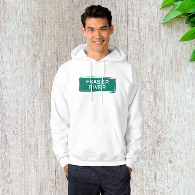 Fraser River Highway Sign British Columbia Kanada Hoodie (Von Creator hochgeladen)