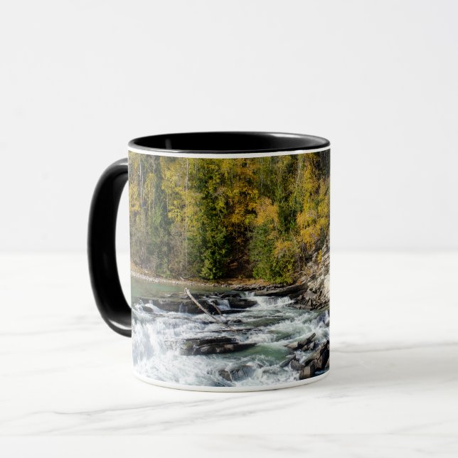 Fraser River, kanadische Schönheit, Fluss Tasse (Vorderseite Links)