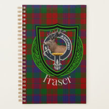 Fraser schottischer Clan Tartan & Wappen