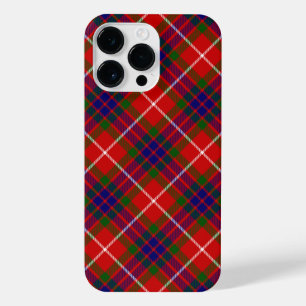 Fraser tartan red blue lila kariert iPhone 14 pro max  hülle