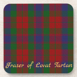 Fraser Tartan Untersetzer Hochzeitsgeschenk Set 6